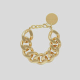 Vanessa Baroni Flat Chain Bracelet - Gold