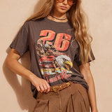 Spell Island Thunder Tee - Charcoal