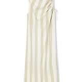 Natural Stripe Organic Cotton Dress