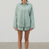 Tallow Pin Stripe Cotton Shirt
