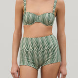 Green Zig Zag Boy Short