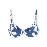 Geo Flower Balconette Bra Cup