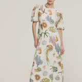 Sea Midi Dress