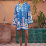 Alemais Acacia Long Sleeve Mini Dress