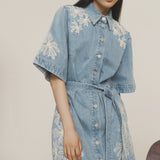 Charlene Denim Mini Dress