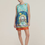 Surrealist Summer Mini Dress
