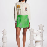 Players Embroidered Shirt Cream