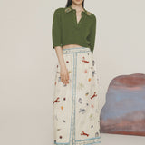 Sandy Embroidered Skirt