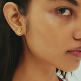 Encanto Fish Studs - Gold