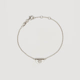 Sterling Silver Lotus Bracelet