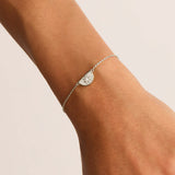 Sterling Silver Lotus Bracelet