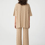 Lara Organic Cotton Shirt - Taupe