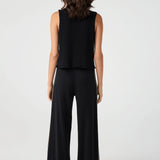 Jude Reversible Vest - Black