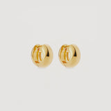 18k Gold Vermeil Bold Huggie Hoops