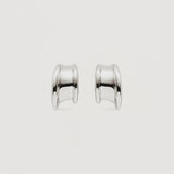 Sterling Silver Muse Small Hoops