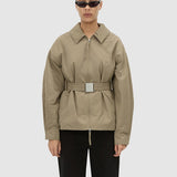 Camilla & Marc Manon Padded Belted Jacket - Clay