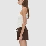 Camilla and Marc Turrell Short - Chocolate