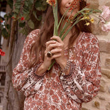 Spell Petalwood Blouse - Dusty Rose Pink