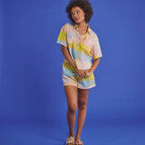 Corfu Tartan Organic Cotton Short Sleeve & Short PJ Set
