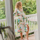 Bouquet Beauty Linen Robe