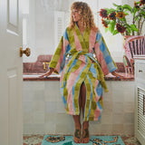Corfu Tartan Terry Robe