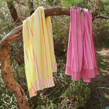 Pina Colada Stripe Terry Beach / Bath Sheet