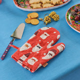 Ho Ho Ho Red Oven Mitt