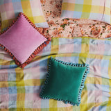 Latigo Bay Velvet Tassel Cushion