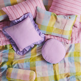 Sweet Pea Frill Upholstery Cushion