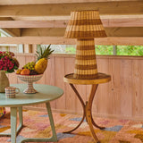 Sombrero Rattan Lamp