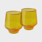 Tropical Punch Tumbler Glass 2P Set