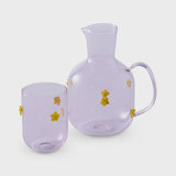 Flower Power Carafe & Glass
