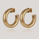 Gas Bijoux Turner Hoop Earrings - Gold