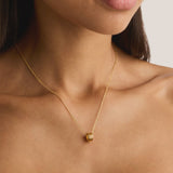 18k Gold Vermeil I am Loved Spinning Meditation Necklace