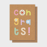 Fun Font Congrats
