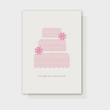 Pink Wedding Cake