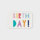 Colourful B'Day Tag