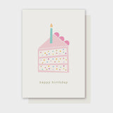 Slice of Cake Birthday Card