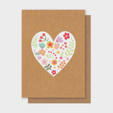 Floral Heart Card