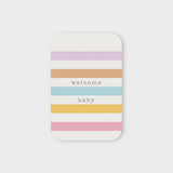 Striped Baby Tag