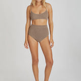 Cocoa Knitted Brief