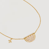 Live in Light Lotus Necklace