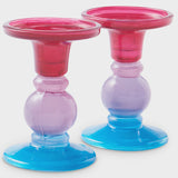 Rose With A Twist Candlestick 2P Set